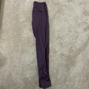 Purple and Green High-Waisted Leggings/Yoga Pants Bundle